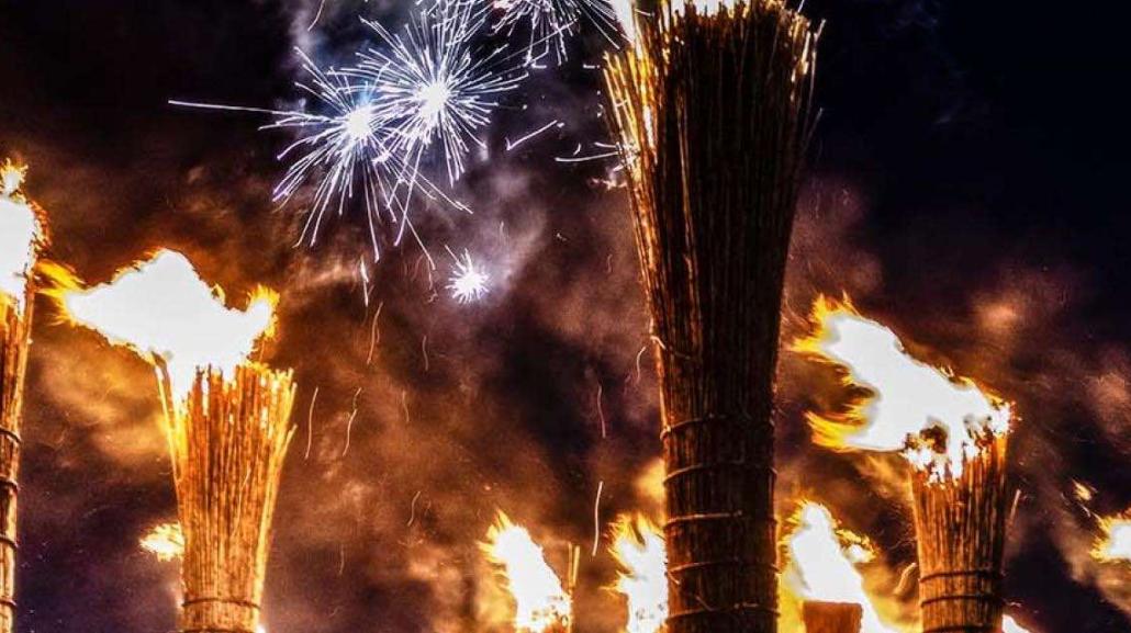 Il fuoco delle Farchie