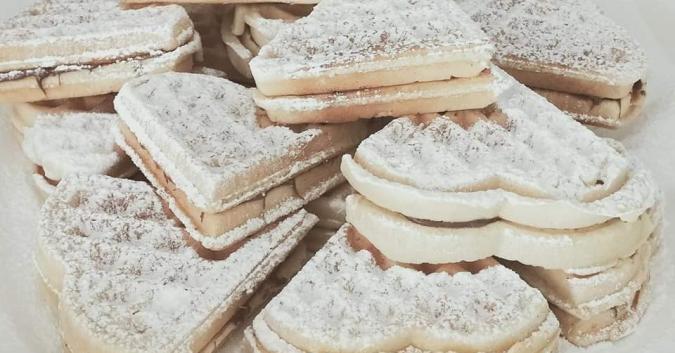 Le pizzelle o ferratelle ripiene